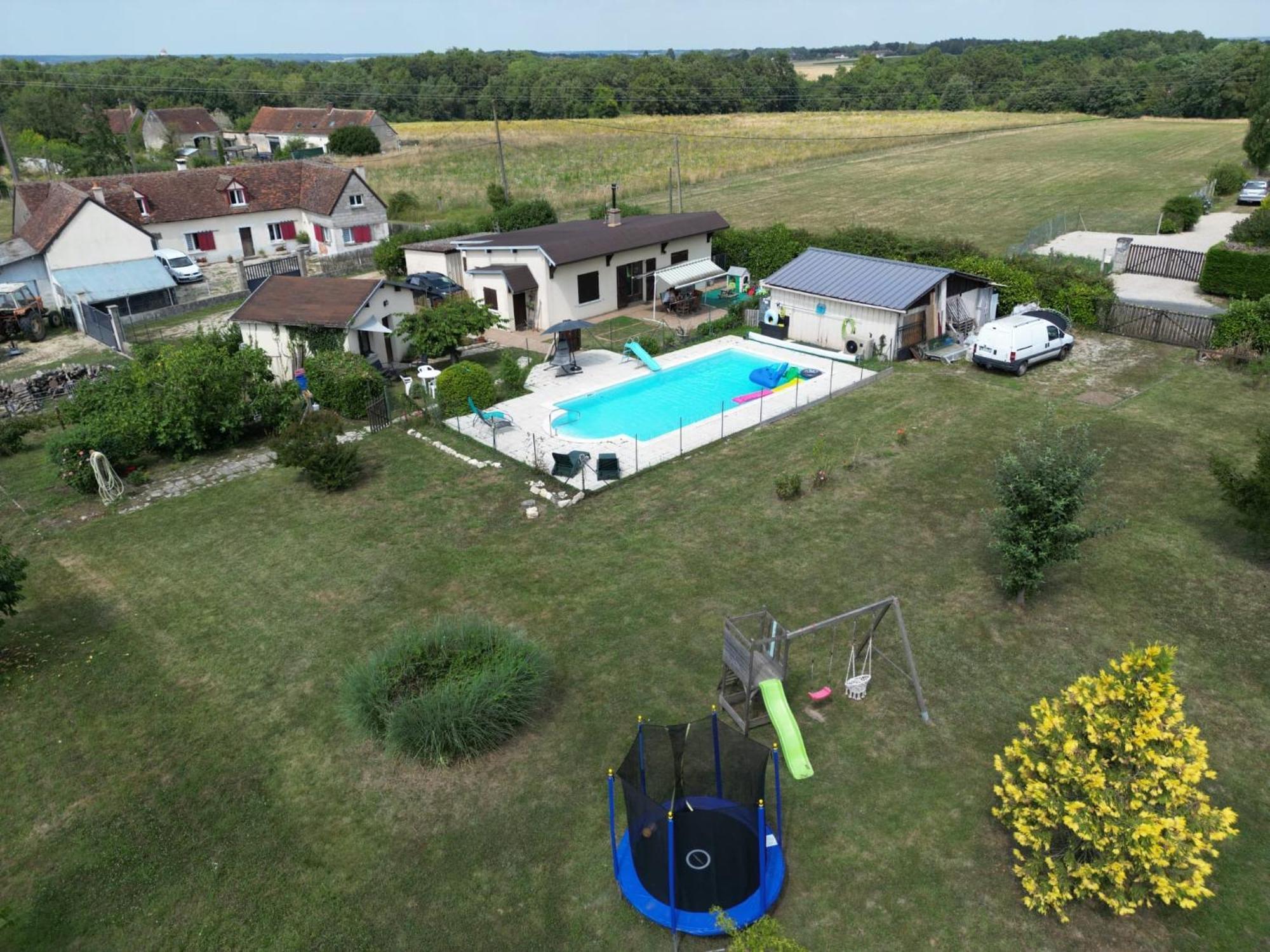 Studio Proche Beauval Et Chateaux De La Loire Francueil Extérieur photo